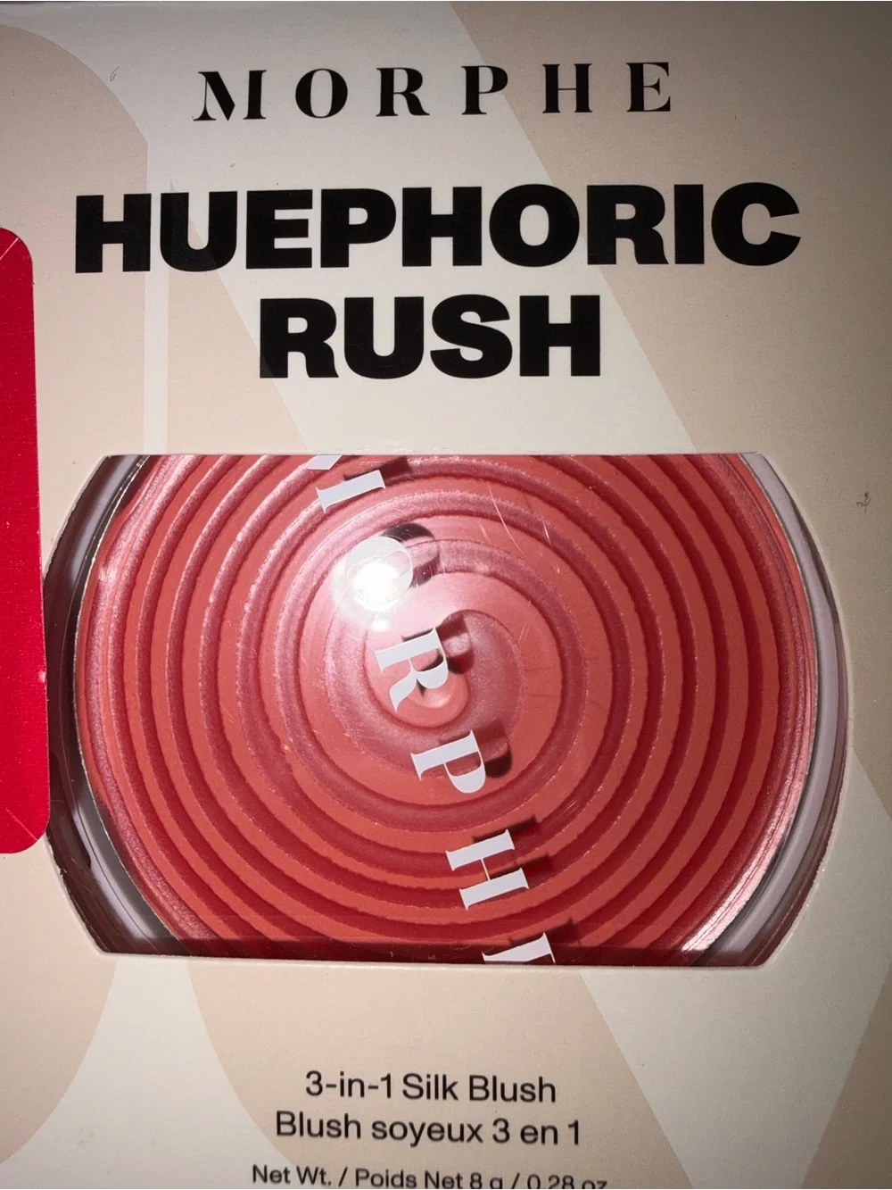 Morphe Huephoric Rush Blush - Addicted Coral Pink